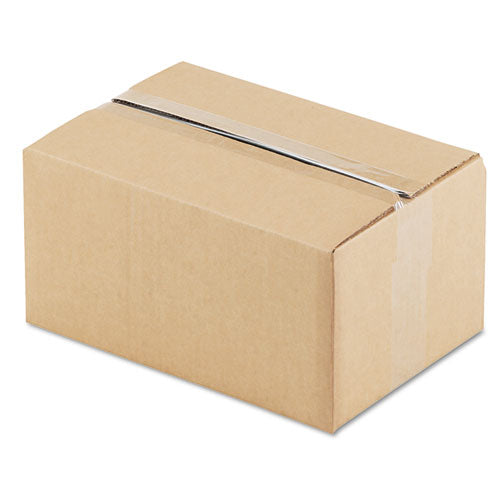 Fixed-depth Shipping Boxes, Regular Slotted Container (rsc), 12" X 8" X 6", Brown Kraft, 25-bundle