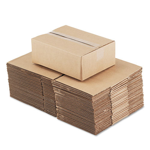 Fixed-depth Shipping Boxes, Regular Slotted Container (rsc), 12" X 9" X 4", Brown Kraft, 25-bundle
