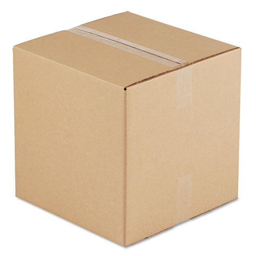 Cubed Fixed-depth Shipping Boxes, Regular Slotted Container (rsc), 14" X 14" X 14", Brown Kraft, 25-bundle