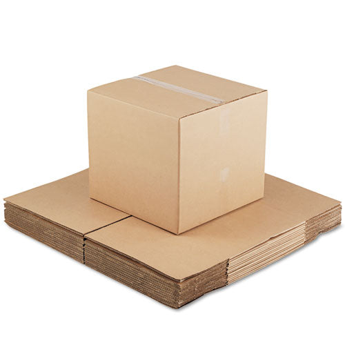 Fixed-depth Shipping Boxes, Regular Slotted Container (rsc), 18" X 18" X 16", Brown Kraft, 15-bundle