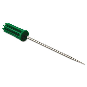 People's Paperpicker Replacement Pin Plugs, 4", Stainless Steel-green