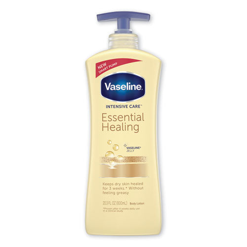 Intensive Care Essential Healing Body Lotion, 20.3 Oz, Pump Bottle, 4-carton