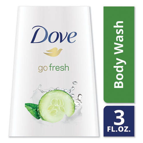 Body Wash, Cucumber And Green Tea, 3 Oz