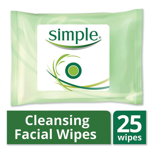 Eye And Skin Care, Facial Wipes, 25-pack, 6 Packs-carton