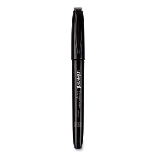 Pen-style Permanent Marker, Fine Bullet Tip, Black, 36-pack