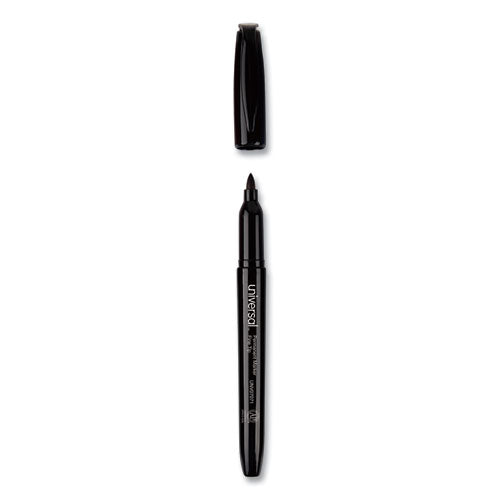 Pen-style Permanent Marker, Fine Bullet Tip, Black, 36-pack