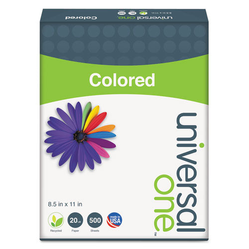 Deluxe Colored Paper, 20lb, 8.5 X 11, Blue, 500-ream