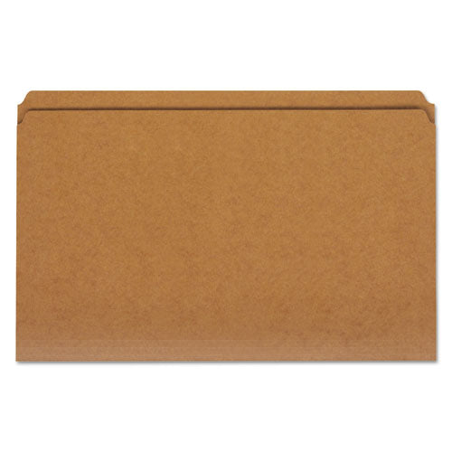 Reinforced Kraft Top Tab File Folders, Straight Tab, Legal Size, Kraft, 100-box