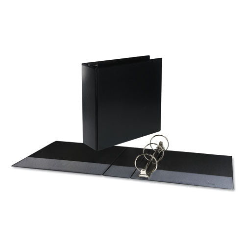 Deluxe Round Ring View Binder, 3 Rings, 0.5" Capacity, 11 X 8.5, White