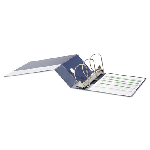 Deluxe Non-view D-ring Binder With Label Holder, 3 Rings, 5" Capacity, 11 X 8.5, Royal Blue