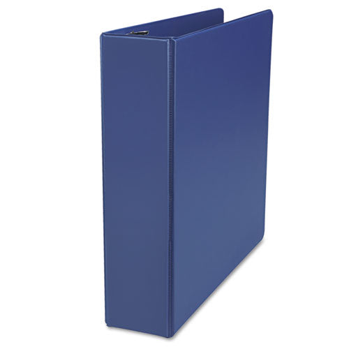 Deluxe Non-view D-ring Binder With Label Holder, 3 Rings, 2" Capacity, 11 X 8.5, Royal Blue