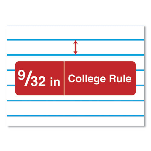 Composition Book, Medium-college Rule, Black Marble Cover, 9.75 X 7.5, 100 Sheets