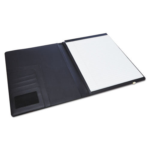 Padfolio, 8 1-2 X 11, Vinyl, Black