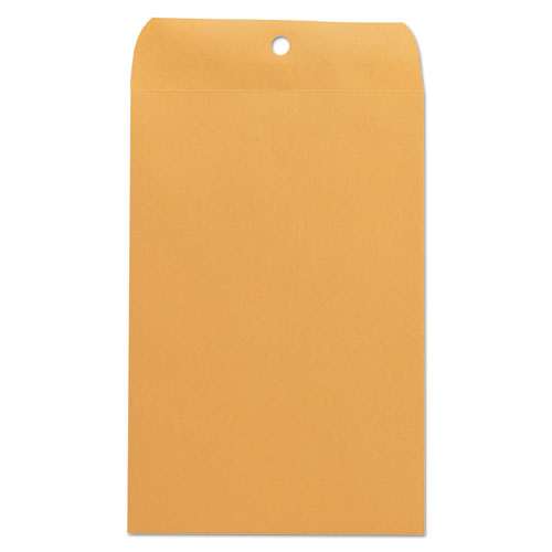Kraft Clasp Envelope, #55, Square, Clasp-gummed Closure, 6 X 9, Brown Kraft, 100-box