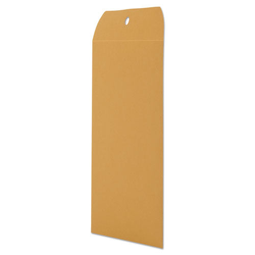 Kraft Clasp Envelope, #55, Square, Clasp-gummed Closure, 6 X 9, Brown Kraft, 100-box