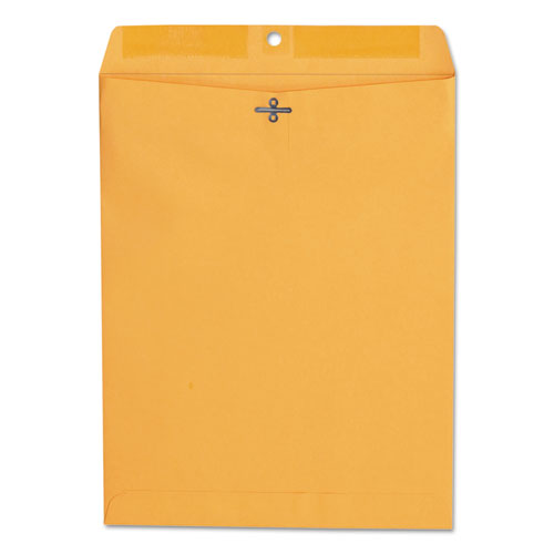Kraft Clasp Envelope, #93, Square Flap, Clasp-gummed Closure, 9.5 X 12.5, Brown Kraft, 100-box