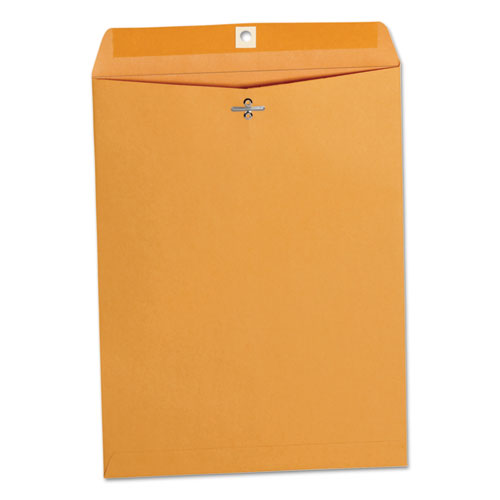 Kraft Clasp Envelope, #93, Square Flap, Clasp-gummed Closure, 9.5 X 12.5, Brown Kraft, 100-box