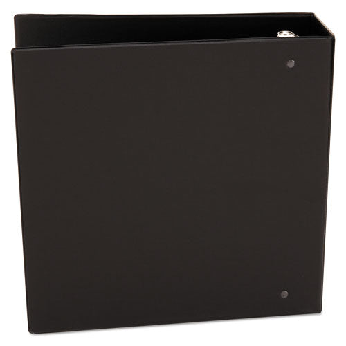 Economy Non-view Round Ring Binder, 3 Rings, 3" Capacity, 11 X 8.5, Black