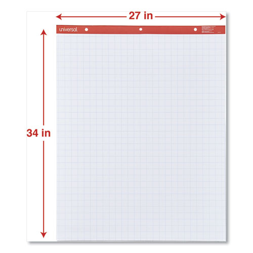 Easel Pads-flip Charts, 27 X 34, White, 50 Sheets, 2-carton