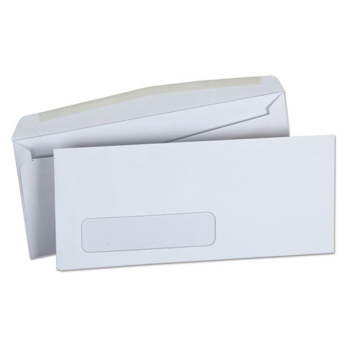Business Envelope, #10, Commercial Flap, Gummed Closure, 4.13 X 9.5, White, 250-box