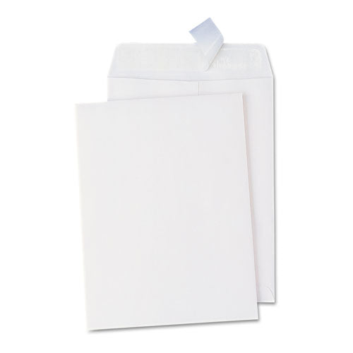 Peel Seal Strip Catalog Envelope, #13 1-2, Squar Flap, Self-adhesive Closure, 10 X 13, White, 100-box