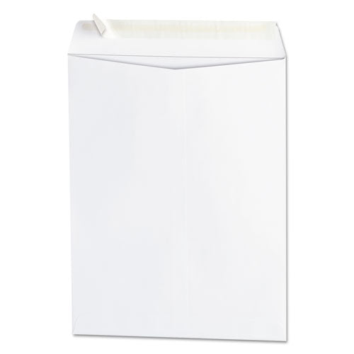 Peel Seal Strip Catalog Envelope, #13 1-2, Squar Flap, Self-adhesive Closure, 10 X 13, White, 100-box