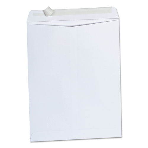 Peel Seal Strip Catalog Envelope, #13 1-2, Squar Flap, Self-adhesive Closure, 10 X 13, White, 100-box