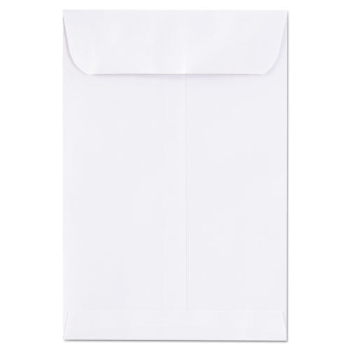 Catalog Envelope, #1 3-4, Square Flap, Gummed Closure, 6.5 X 9.5, White, 500-box