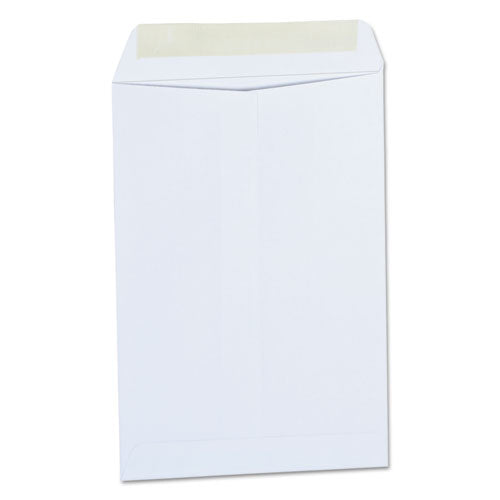 Catalog Envelope, #1 3-4, Square Flap, Gummed Closure, 6.5 X 9.5, White, 500-box