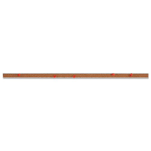 Cork Bulletin Bar, Brown, 24 X 1
