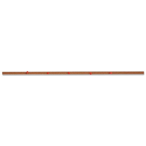 Cork Bulletin Bar, Brown, 36 X 1
