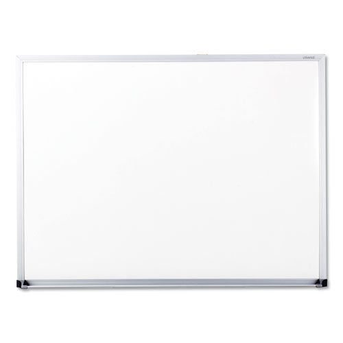 Dry-erase Board, Melamine, 24 X 18, Satin-finished Aluminum Frame