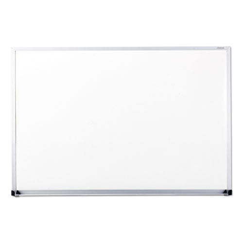 Dry Erase Board, Melamine, 36 X 24, Satin-finished Aluminum Frame