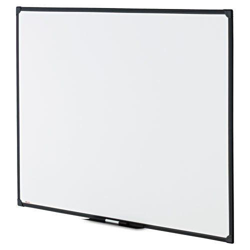 Dry Erase Board, Melamine, 48 X 36, Black Frame