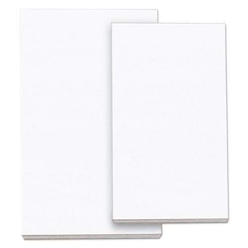 Loose White Memo Sheets, 4 X 6, Unruled, Plain White, 200-pack