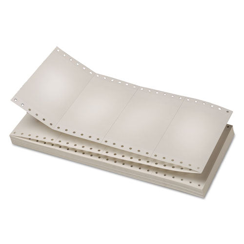Continuous Unruled Index Cards, 3 X 5, White, 4,000-carton