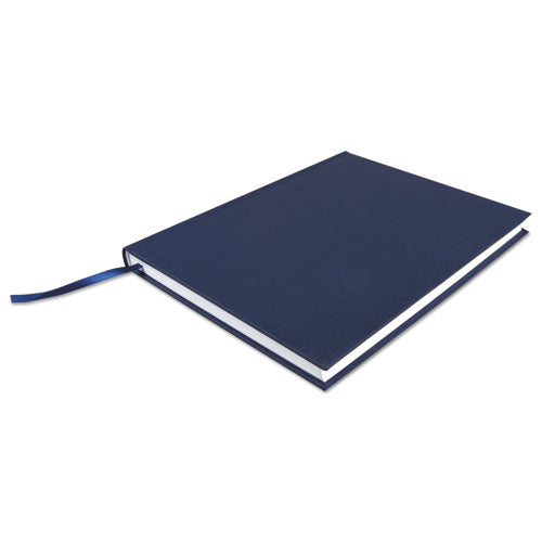 Casebound Hardcover Notebook, Wide-legal Rule, Dark Blue, 10.25 X 7.68, 150 Sheets