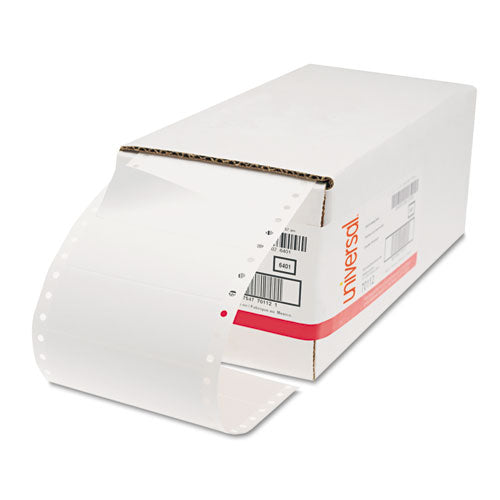 Dot Matrix Printer Labels, Dot Matrix Printers, 1.44 X 4, White, 5,000-box