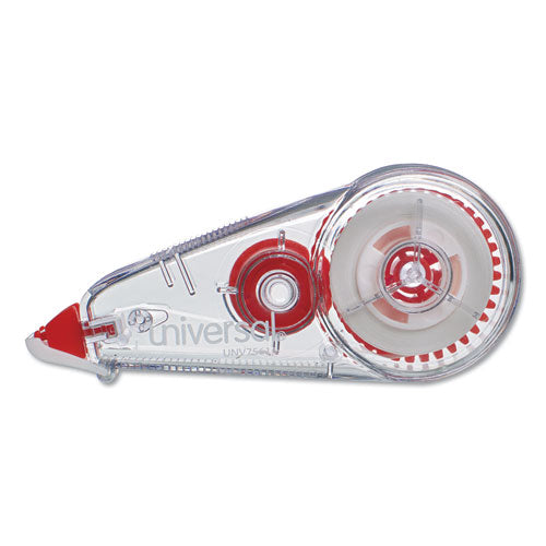 Correction Tape, Mini Economy, Non-refillable, 1-4" X 275", 10-pack