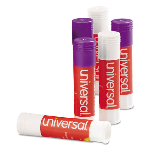 Glue Stick, 0.28 Oz, Applies And Dries Clear, 12-pack