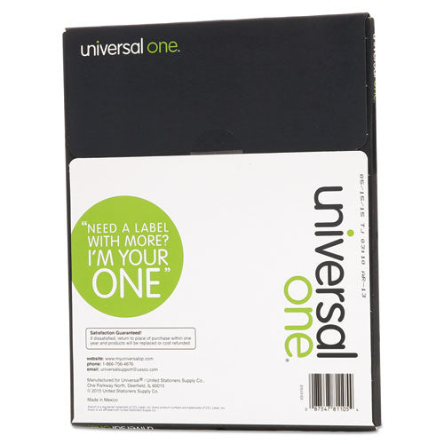 Deluxe Clear Labels, Inkjet-laser Printers, 2 X 4, Clear, 10-sheet, 50 Sheets-box