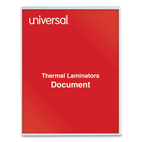 Laminating Pouches, 5 Mil, 9" X 11.5", Matte Clear, 100-pack