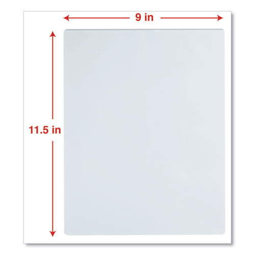 Laminating Pouches, 5 Mil, 9" X 11.5", Matte Clear, 100-pack