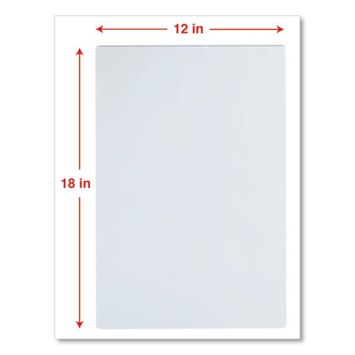 Laminating Pouches, 3 Mil, 18" X 12", Matte Clear, 25-pack