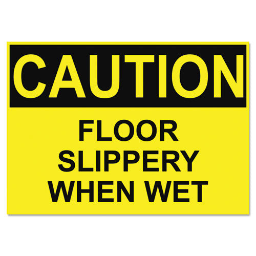 Osha Safety Signs, Warning Biohazard, Orange-black, 10 X 14