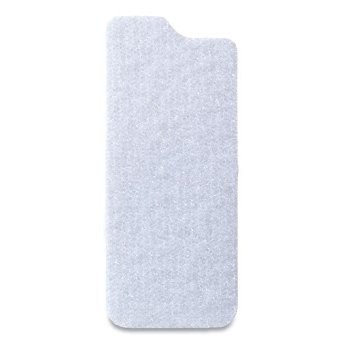 Hangables Removable Wall Fasteners, 0.75" X 1.75", White, 8-pack