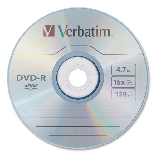 Dvd-r Discs, 4.7gb, 16x, W-slim Jewel Cases, 10-pack