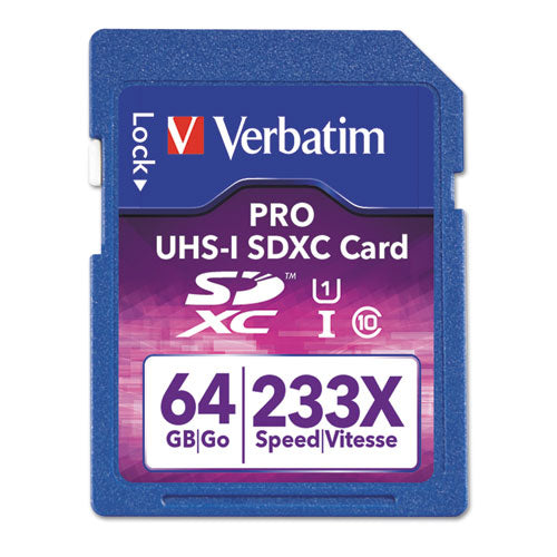 64gb Pro 600x Sdxc Memory Card, Uhs-i V30 U3 Class 10