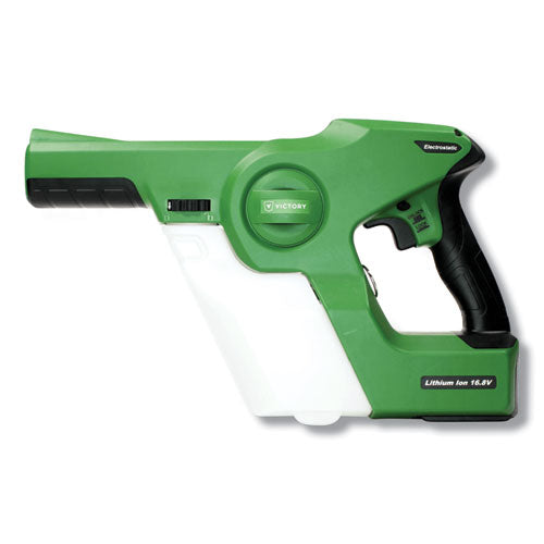 Professional Cordless Electrostatic Handheld Sprayer, Green