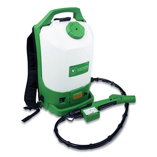 Professional Cordless Electrostatic Backpack Sprayer, Green